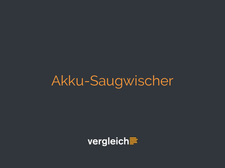 Akku-Saugwischer