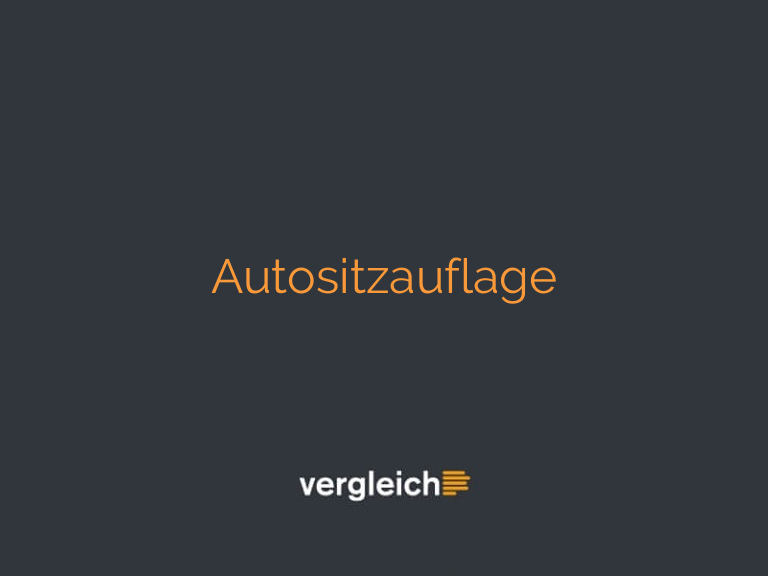 Autositzauflage