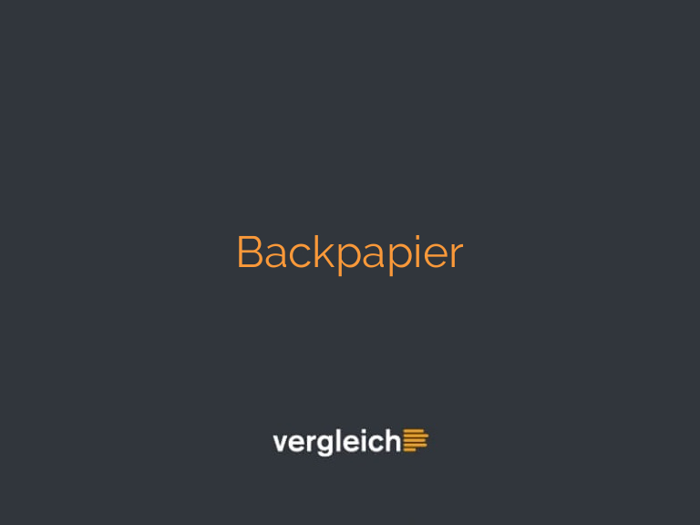 Backpapier