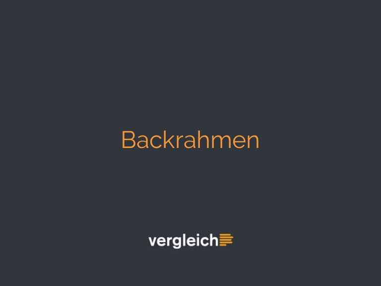 Backrahmen