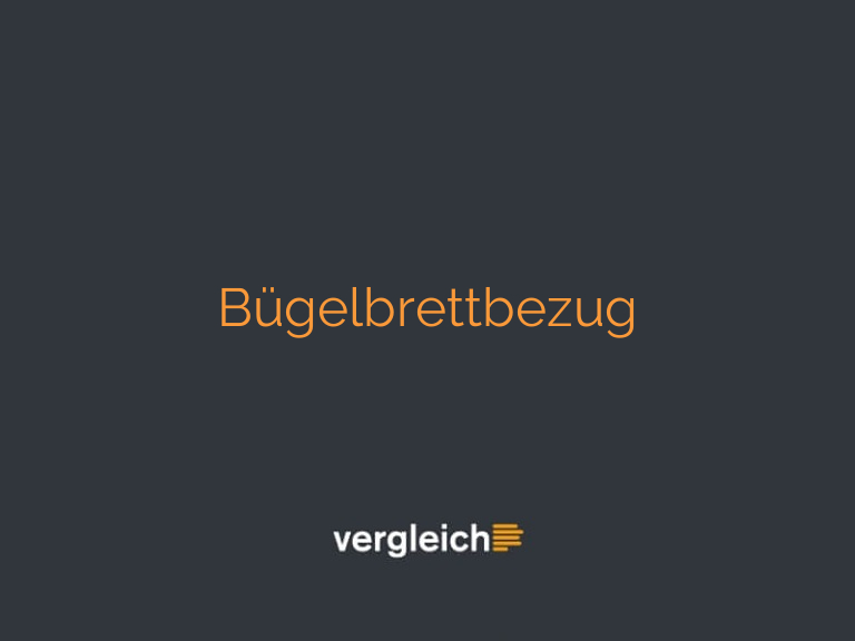 Bügelbrettbezug