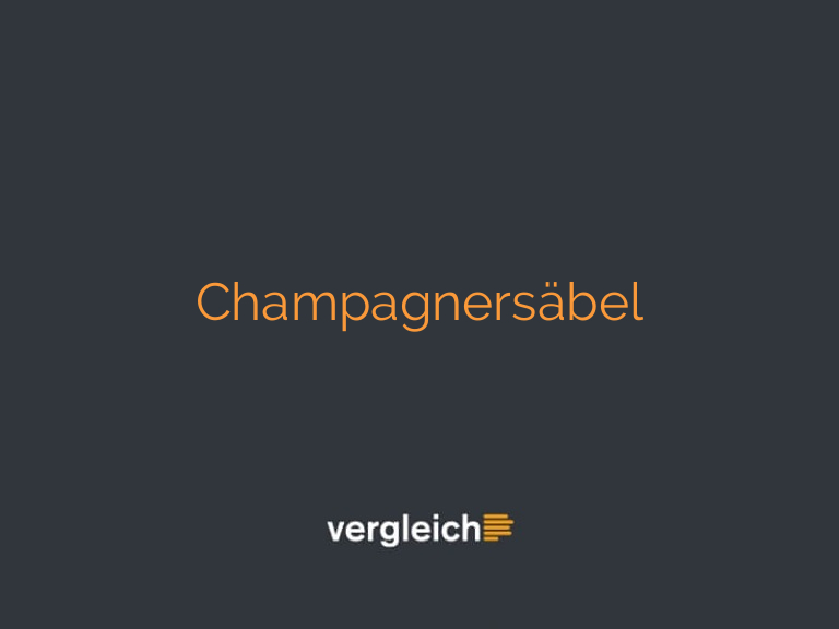 Champagnersäbel