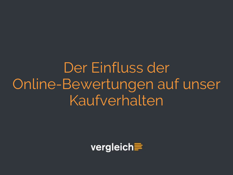 Der Einfluss der Online-Bewertungen auf unser Kaufverhalten