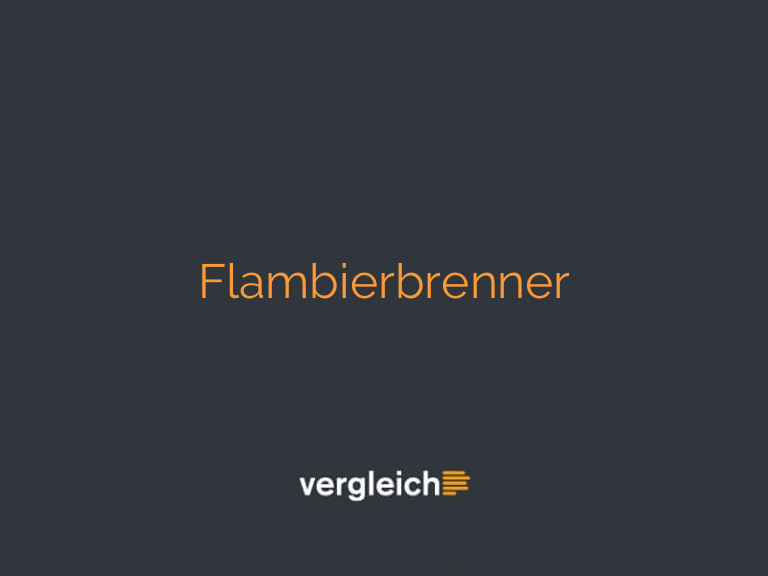 Flambierbrenner