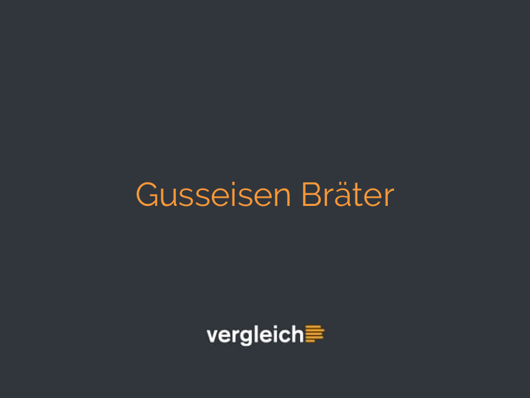 Gusseisen Bräter