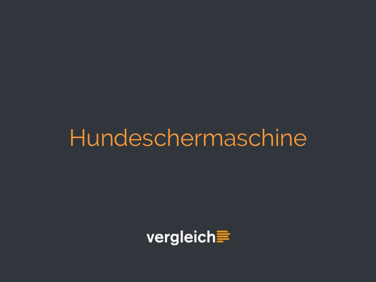 Hundeschermaschine