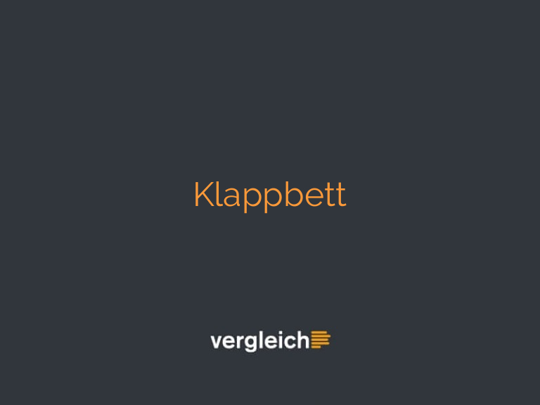 Klappbett