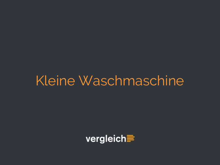 Kleine Waschmaschine