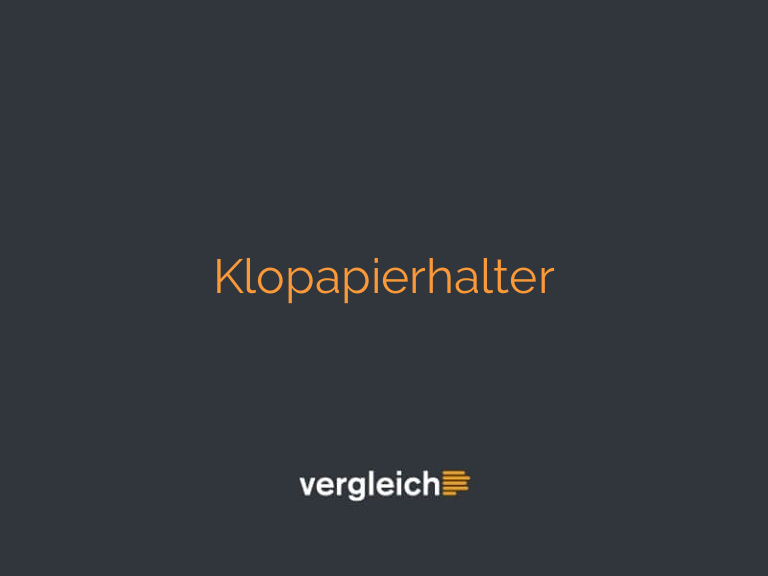 Klopapierhalter