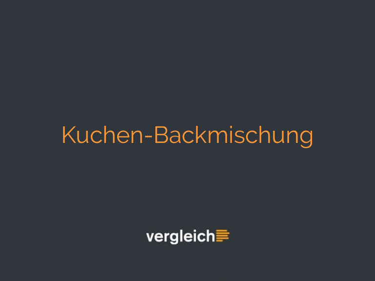 Kuchen-Backmischung