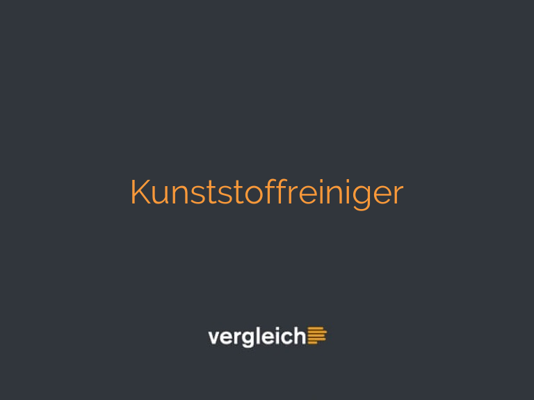 Kunststoffreiniger