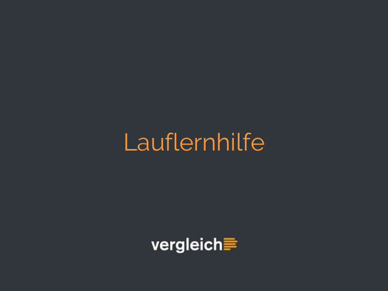 Lauflernhilfe