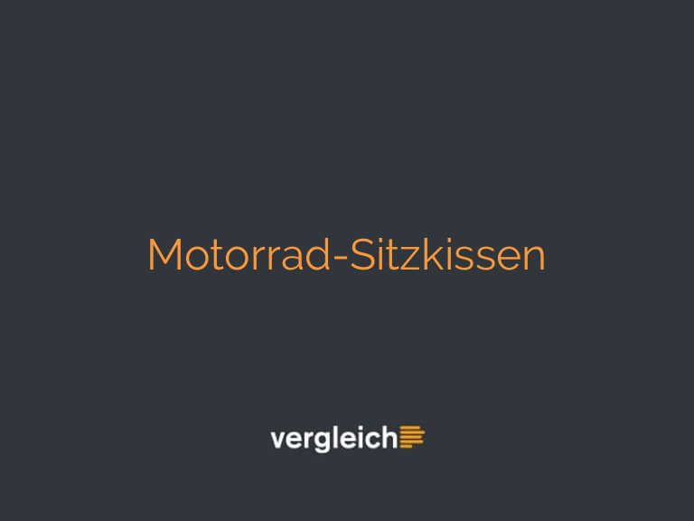 Motorrad-Sitzkissen