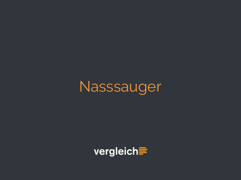 Nasssauger