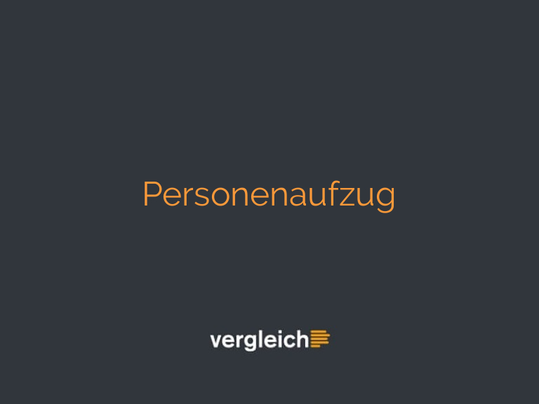 Personenaufzug