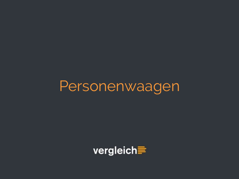 Personenwaagen