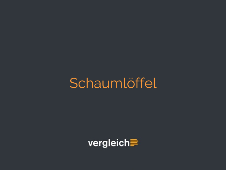 Schaumlöffel