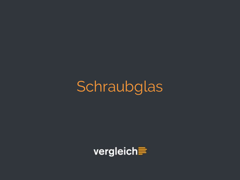 Schraubglas