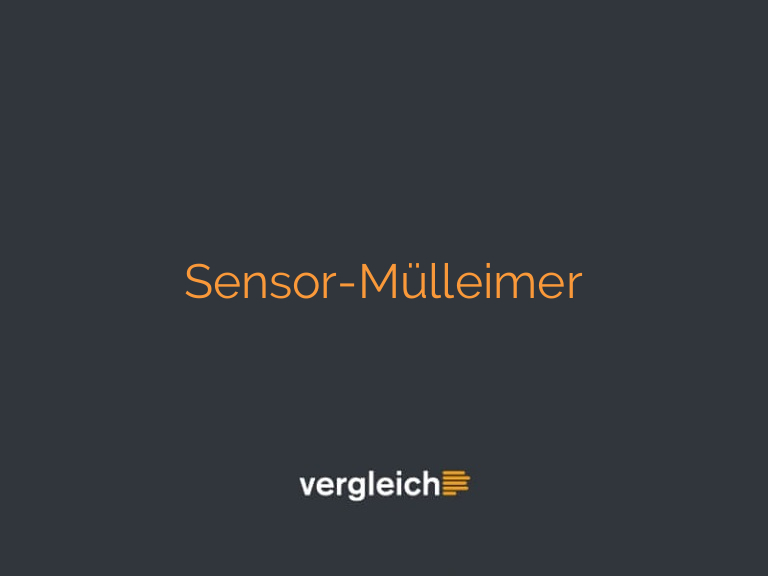 Sensor-Mülleimer