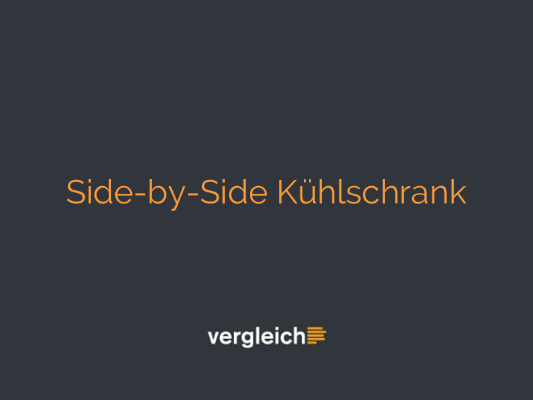 Side-by-Side Kühlschrank