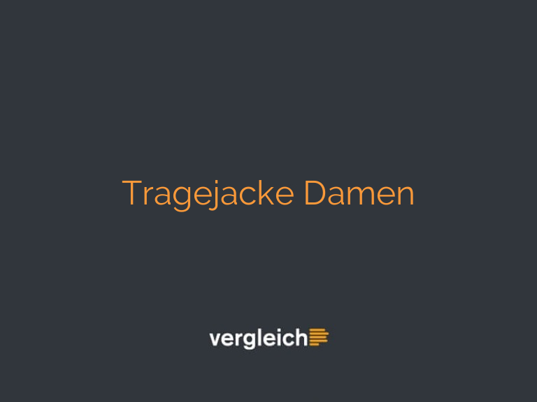 Tragejacke Damen