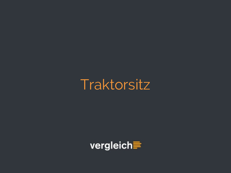 Traktorsitz