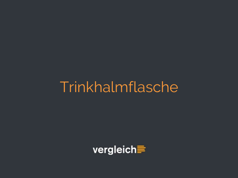 Trinkhalmflasche