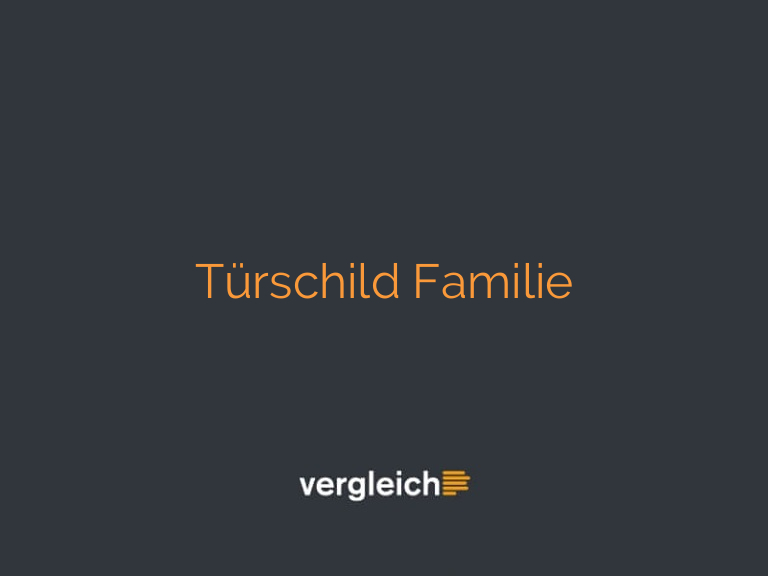 Türschild Familie