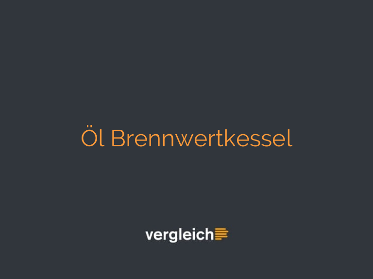 Öl Brennwertkessel